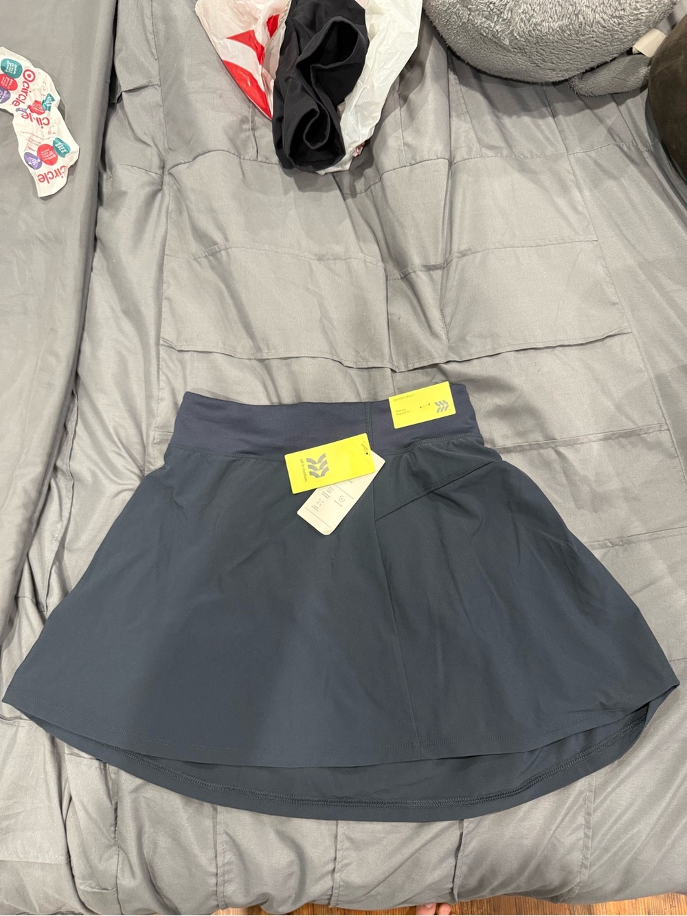 all in motion navy blue athletic skort